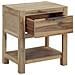 Comodini Con Cassetti 2 Pz 40x30x48 Cm Legno Massello Di Acacia - Foto miniatura 3