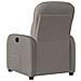 Poltrona Elettrica Reclinabile Tortora in Tessuto - Foto miniatura 7