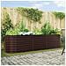lettiera da giardino  marrone 320x80x81 cm in acciaio zincato - Foto miniatura 2