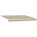 Tenda Retrattile Manuale Beige 450x350 cm - Foto miniatura 1
