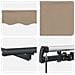 Tenda Retrattile Manuale Beige 450x350 cm - Foto miniatura 8