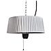 Riscaldatore A Infrarossi Da Patio Sospeso Ascea 1500 W Grigio Chiaro - Foto miniatura 3