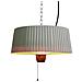 Riscaldatore A Infrarossi Da Patio Sospeso Ascea 1500 W Grigio Chiaro - Foto miniatura 4