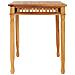 Tavolo Da Pranzo Per Giardino 110x65x80 Cm In Massello Di Teak - Foto miniatura 3