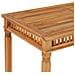 Tavolo Da Pranzo Per Giardino 110x65x80 Cm In Massello Di Teak - Foto miniatura 4