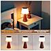 Lampada Da Tavolo A Led, Wireless, Solare, A Batteria, Moderna, Da Comodino, Touch Dimmerabile - Foto miniatura 3