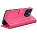 Custodia A Portafoglio Per Iphone 15 Pro Max Con Supporto E Linguetta Magnetica, Fucsia - Foto miniatura 2
