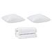 Piumone Altro con cuscino 3 pcs Bianco 240 x 220 cm Microfibra - Foto miniatura 1