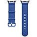 Bracciale Per Galaxy Watch Serie 115mm Taglia S / M Comfort E Chic, Blu Marina - Foto miniatura 2