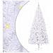 Albero di Natale artificiale Bianco 240 cm PVC e Acciaio - Foto miniatura 1