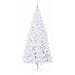 Albero di Natale artificiale Bianco 240 cm PVC e Acciaio - Foto miniatura 3
