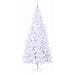 Albero di Natale artificiale Bianco 240 cm PVC e Acciaio - Foto miniatura 4