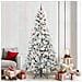 Albero di Natale Artificiale con Rami Pieghevoli Bianco 240 cm - Foto miniatura 2