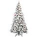 Albero di Natale Artificiale con Rami Pieghevoli Bianco 240 cm - Foto miniatura 3