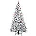 Albero di Natale Artificiale con Rami Pieghevoli Bianco 240 cm - Foto miniatura 4