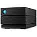 2Big Raid USB-C 60TB array di dischi Desktop Nero - Foto miniatura 2