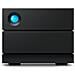 2Big Raid USB-C 60TB array di dischi Desktop Nero - Foto miniatura 1