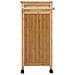 Carrello da Cucina con Ruote Naturale 90,5 x 36 x 86,5 cm Bambù - Foto miniatura 6
