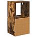 Comodino Rovere fumé 30,5 x 27 x 59,5 cm Legno multistrato - Foto miniatura 8