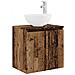 Set di Armadi da Bagno 5 pcs Legno antico 53 x 15,5 x 70 cm - Foto miniatura 5