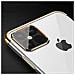 Trasparente Custodia In Tpu Galvanizzato Per Iphone 13 Pro, Colore Blu. - Foto miniatura 5