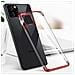 Trasparente Custodia In Tpu Galvanizzato Per Iphone 13 Pro, Colore Blu. - Foto miniatura 7