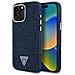 Custodia Guess Blu Per Iphone 16 Pro Con Logo - Foto miniatura 1