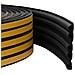 Nastro adesivo per finestre Nero 9 x 6 mm 12 m Schiuma EPDM - Foto miniatura 1