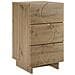 Comodino Rovere Artigianale 33,5 x 34,5 x 60 cm Legno composito - Foto miniatura 1