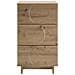 Comodino Rovere Artigianale 33,5 x 34,5 x 60 cm Legno composito - Foto miniatura 4