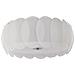 Lampada Da Parete-soffitto Ovalino Pl8 Bianco Max 8x60w E27 240v - Foto miniatura 3