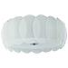 Lampada Da Parete-soffitto Ovalino Pl8 Bianco Max 8x60w E27 240v - Foto miniatura 2
