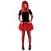 Tutù In Tulle Rosso Per Halloween Taglia Unica - Foto miniatura 1