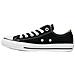 All Star Ct Sneakers Basse Low Nere Black Tela M9166 numero 39 - Foto miniatura 7