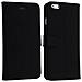 Custodia Portafoglio Stand Case Per Apple Iphone 6 E 6s - Nera - Foto miniatura 2