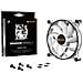 Shadow Wings 2 White Case Fan 120mm Pwm (120x120x25mm)  - Foto miniatura 4