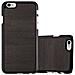 Cadorabo Custodia Compatibile Con Apple Iphone 6 Plus / Iphone 6s Plus In Woody Nero - Hard Case Coperchio Di Protezione In Look Legno Contro I Graffi E Gli Urti - Foto miniatura 1