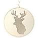 Mobile In Legno Per Ricamare - Cervo 22 X 22 Cm - Foto miniatura 1
