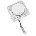 Sc5s52a263 Odace Interruttore Con La Luce Del Led 230v 10a Cavo, Bianco - Foto miniatura 1