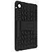 Cover Huawei Matepad T8 Antishock + Supporto Design Pneumatico Nero - Foto miniatura 3