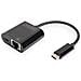 DN-3027 cavo di interfaccia e adattatore USB Type-C USB Type-C + RJ-45 Nero - Foto miniatura 1