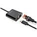 DN-3027 cavo di interfaccia e adattatore USB Type-C USB Type-C + RJ-45 Nero - Foto miniatura 2