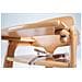 Seggiolone Kid Up in legno massiccio - Cresce con il bambino per neonati e bambini - Naturale - Foto miniatura 5