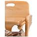 Seggiolone Kid Up in legno massiccio - Cresce con il bambino per neonati e bambini - Naturale - Foto miniatura 6