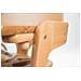 Seggiolone Kid Up in legno massiccio - Cresce con il bambino per neonati e bambini - Naturale - Foto miniatura 7