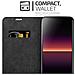 Custodia Compatibile Con Sony Xperia L4 In Rosso Mela - Coperchio Protettiva Con Chiusura Magnetica, Funzione Stand E Tasca Per Le Carte - Foto miniatura 3
