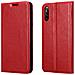 Custodia Compatibile Con Sony Xperia L4 In Rosso Mela - Coperchio Protettiva Con Chiusura Magnetica, Funzione Stand E Tasca Per Le Carte - Foto miniatura 8