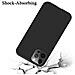 Custodia Compatibile Con Apple Iphone 12 / Iphone 12 Pro (6,1"" Zoll) In Liquid Nero - Coperchio Protettivo In Silicone Tpu Flessibile - Foto miniatura 4