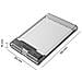 S1103a Contenitore Di Unità Di Archiviazione Box Esterno Hdd / ssd Trasparente 2.5"" - Foto miniatura 6