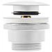Tappo Per Lavabo Universale Klik-klak Rea White - Foto miniatura 1